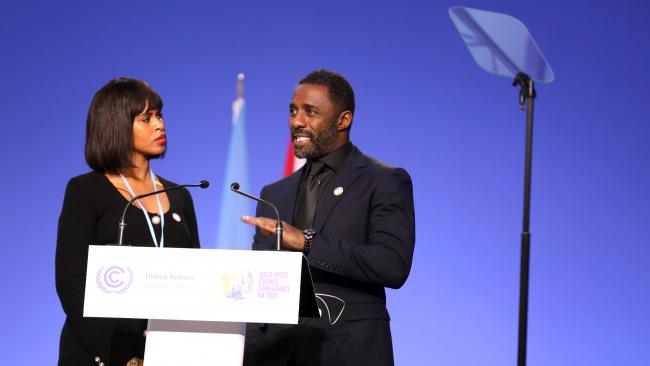 Sabrina and Idris Elba, UN IFAD Goodwill Ambassadors