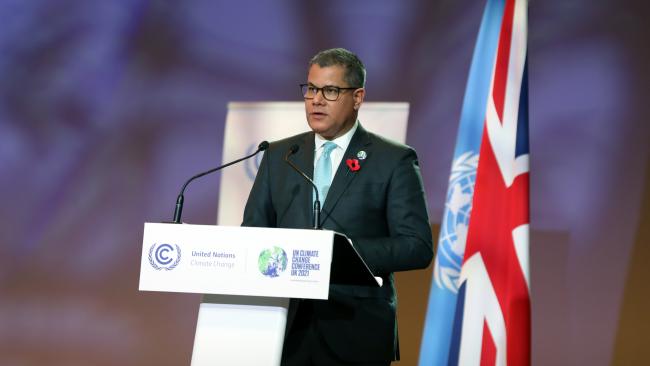 Alok Sharma, COP 26 President, UK