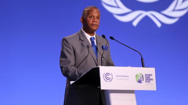 Eric Evelyn, Minister of Environment and Cooperatives, Saint Kitts and Nevis