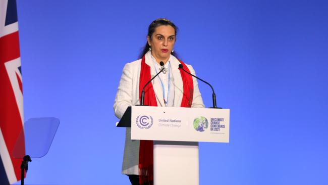 Leila Chikhaoui, Minister of Environment, Tunisia