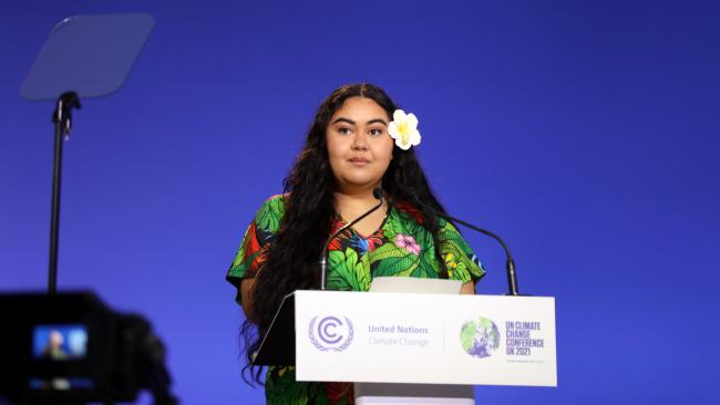 Brianna Fruean, climate campaigner, Samoa