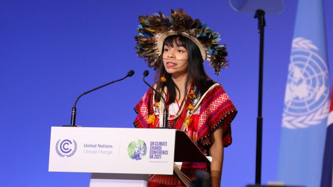 Txai Surui, climate activist, Brazil