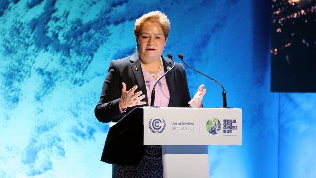 UNFCCC Executive Secretary Patricia Espinosa