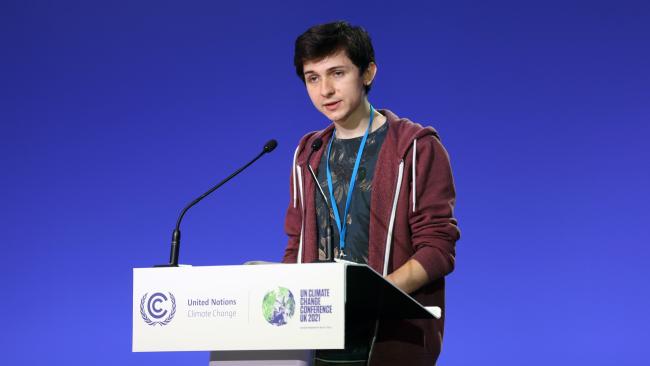 Tom Seerden, Youth and Students for Climate