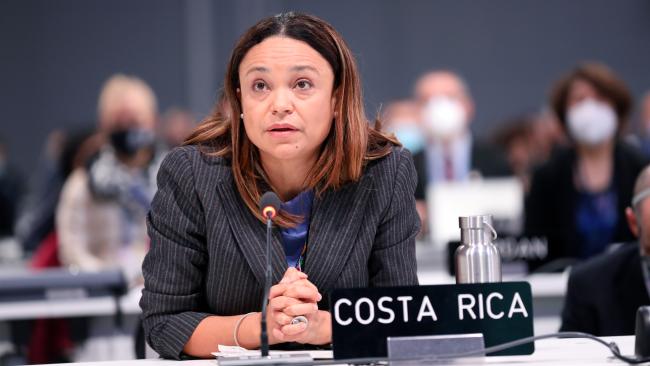 Andrea Meza Murillo, Minister of Environment and Energy, Costa Rica