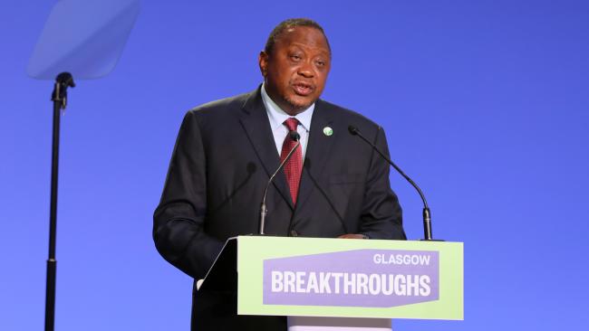 Uhuru Kenyatta, President of Kenya