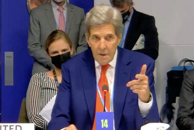 John Kerry, Special Presidential Envoy for Climate, US