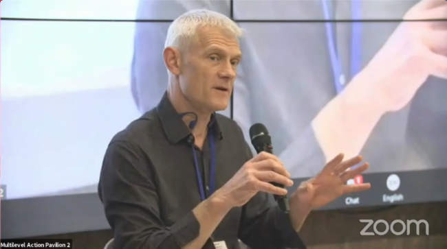 Kevin Anderson, Professor of Energy and Climate Change, University of Manchester, UK_MultilevelActionPavilionCOP26_5Nov2021_photo.png