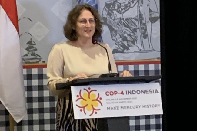 Monika Stankiewicz, Executive Secretary, Minamata Convention on Mercury 