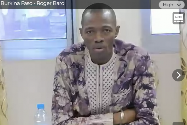 Roger Baro, Burkina Faso