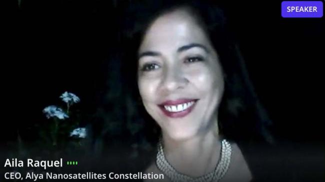Aila Raquel, CEO, Alya Nanosatellites Constellation