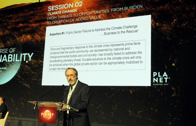 Charles Vörösmarty, Director, Environmental Sciences Initiative, City University of New York