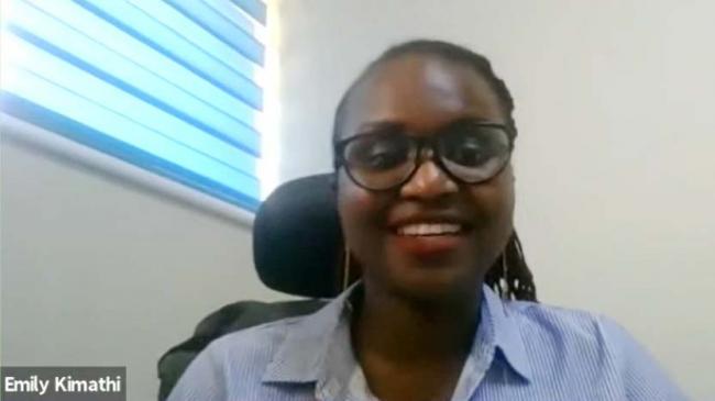 Emily Kimathi, Geospatial Research Officer, ICIPE