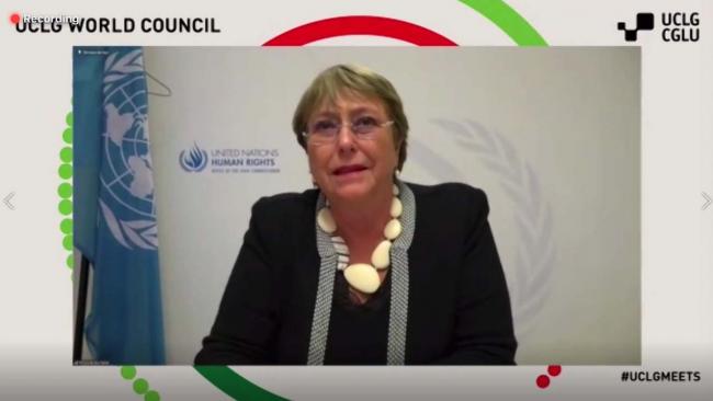 Michelle Bachelet, UN High-Commissioner for Human Rights