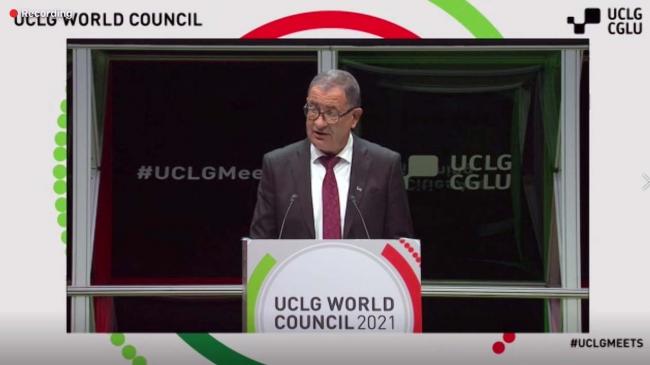 Mohamed Boudra, President of UCLG
