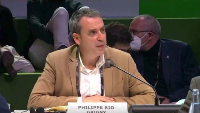 Philippe Rio, Mayor of Grigny, France