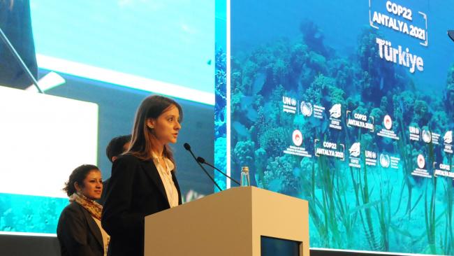 Aina Pujol, The Switchers - Barcelona Convention COP 22 - 9Dec2021 - Photo