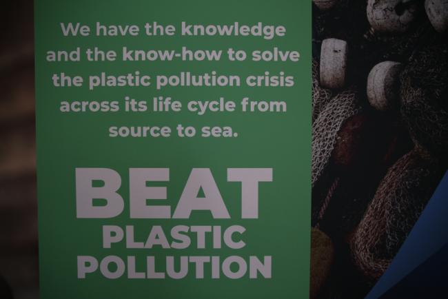 Beat plastic pollution