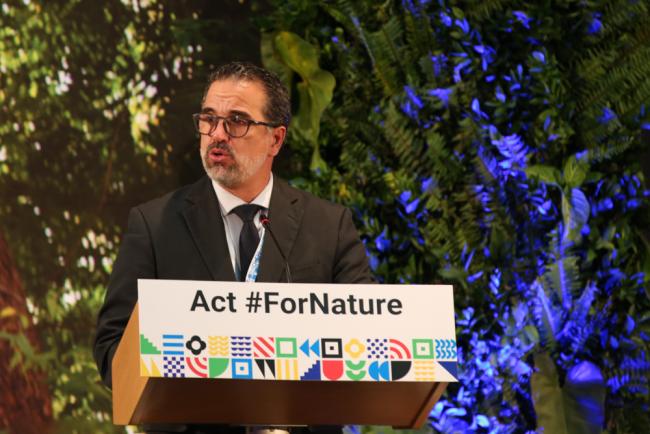 Gustavo Rafael Manrique Miranda, Minister of Environment, Water and Ecological Transition, Ecuador