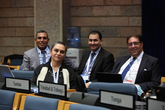 Delegates from Tunisia