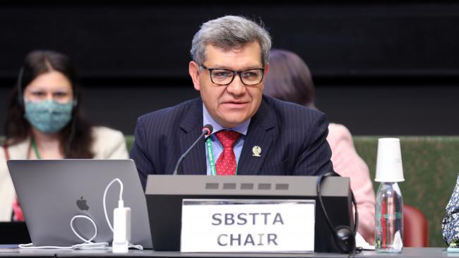 SBSTTA 24 Chair Hesiquio Benítez Díaz