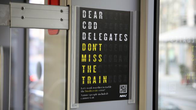 Dear delegates don't miss the train