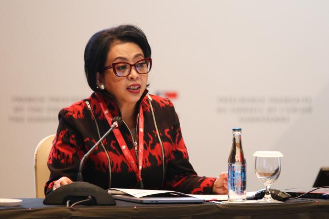 COP-4 President, Rosa Vivien Ratnawati, Indonesia