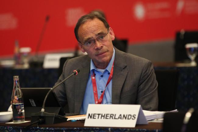 Co-Chair of the Contact Group on Programme of Work and Budget Reginald Hernaus, the Netherlands