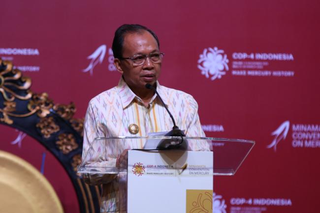Wayan Koster, Governor of Bali Province, Indonesia
