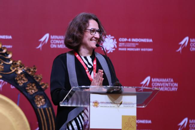 Monika Stankiewicz, Minamata Convention Executive Secretary