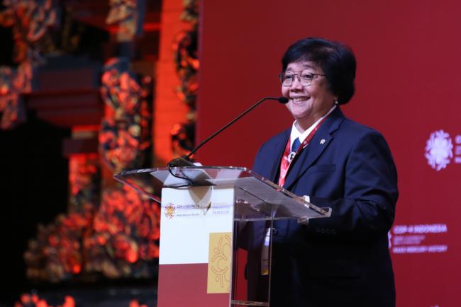 Siti Nurbaya, Minister for Environment and Forestry, Indonesia 