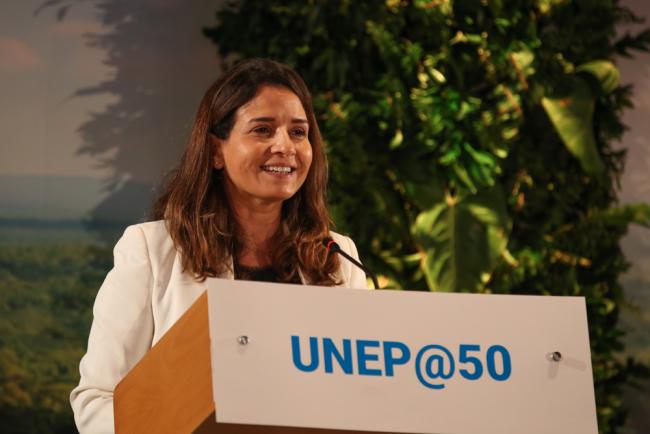 UNEA President Leila Benali, Morocco