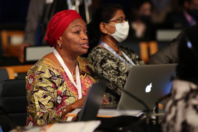 Ève Bazaiba, Deputy Prime Minister, and Minister for the Environment, Democratic Republic of the Congo