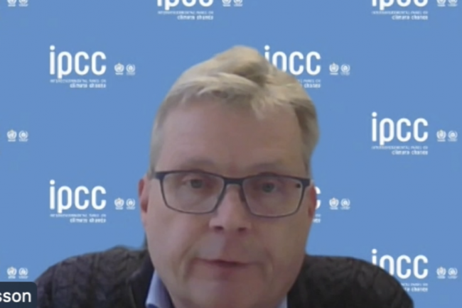  Lars Nilsson, Chapter 11 Lead Author - IPCC56 - 31Mar2022