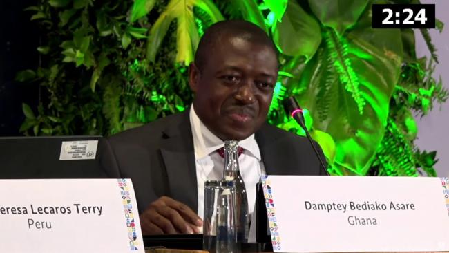 Damptey Bediako Asare, High Commissioner of the Republic of Ghana to Kenya
