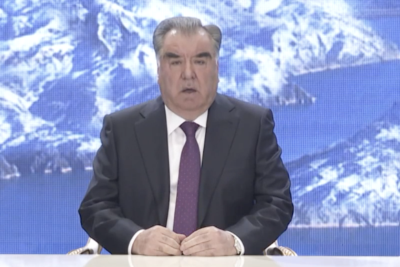 Emomali Rahmon, President, Tanjikistan - 4th APWS - 23April2022