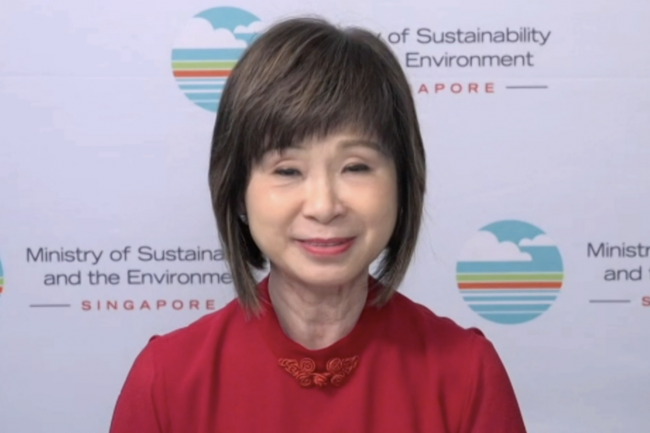 Grace Fu, Singapore Ministry of Sustainability and the Environmen