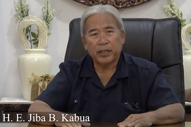 Jiba B. Kabua, President, Marshall Islands - 4th APWS - 23April2022 - Photo