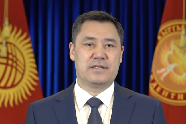 Sadyr Japarov, President, Kyrgyzstan- 4th APWS