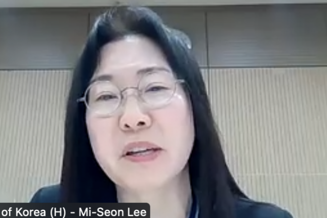 Mi Seon Lee, Republic of Korea - IPCC56- 4April2022 - Photo