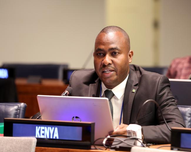 Delegate from Kenya