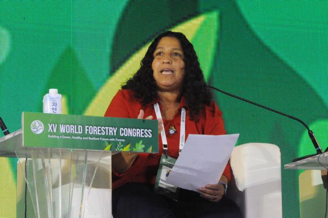 Fabiola Munoz, Coordinator of the Coalition for Sustainable Production, Peru
