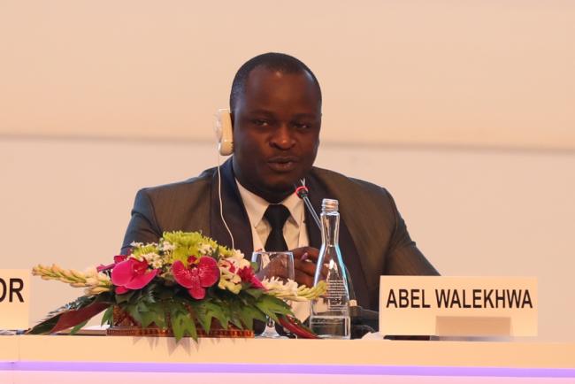 Abel Walekhwa, Africa Youth Advisory Board on Disaster Risk Reduction, African Union Commission