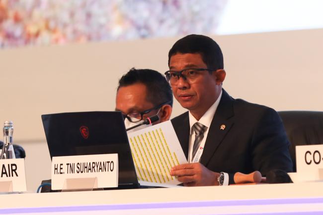 TNI Suharyanto, Minister of National Disaster Management Authority, Indonesia 