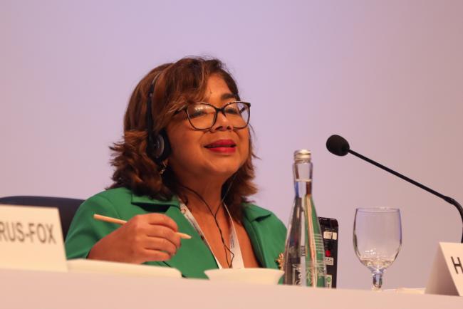 Olaya Dotel, Vice Minister, International Cooperation, Dominican Republic