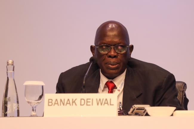 Banak Dei Wal, Director-General, Disaster Management, Ministry of Humanitarian Affairs and Disaster Management, South Sudan