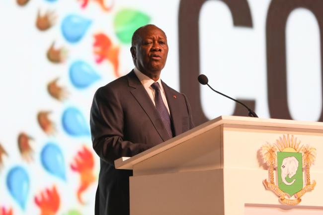 Alassane Ouattara, President of Côte d'Ivoire