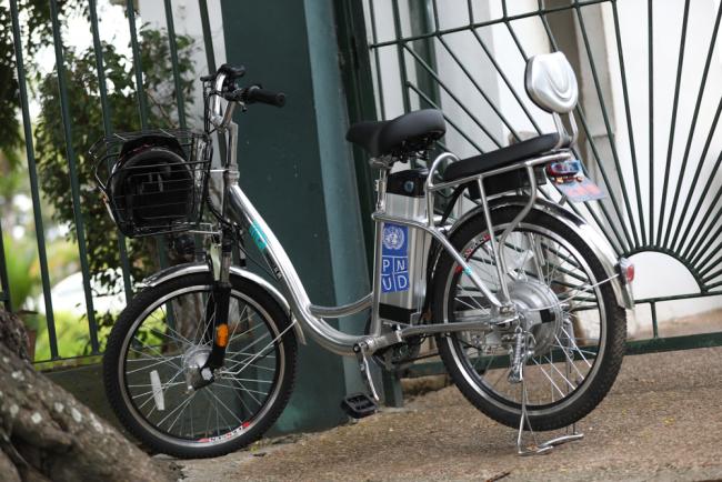Bicycles available around the venue