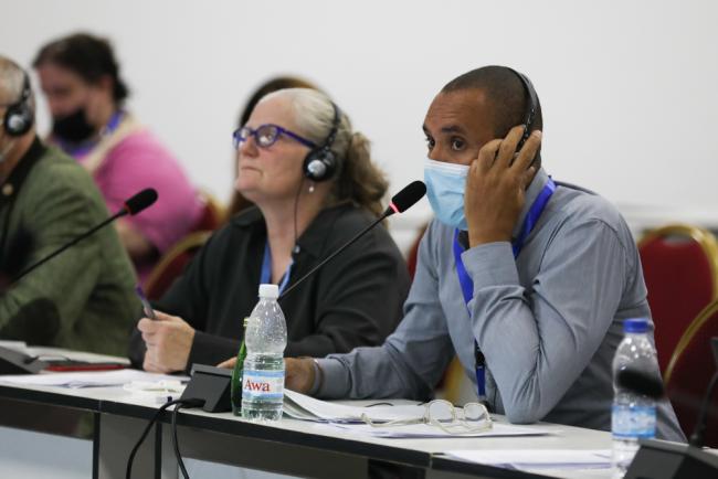 Julius Smith, Trinidad and Tobago, facilitator for the CRIC contact group