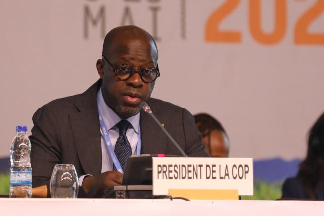 Alain-Richard Donwahi, COP 15 President